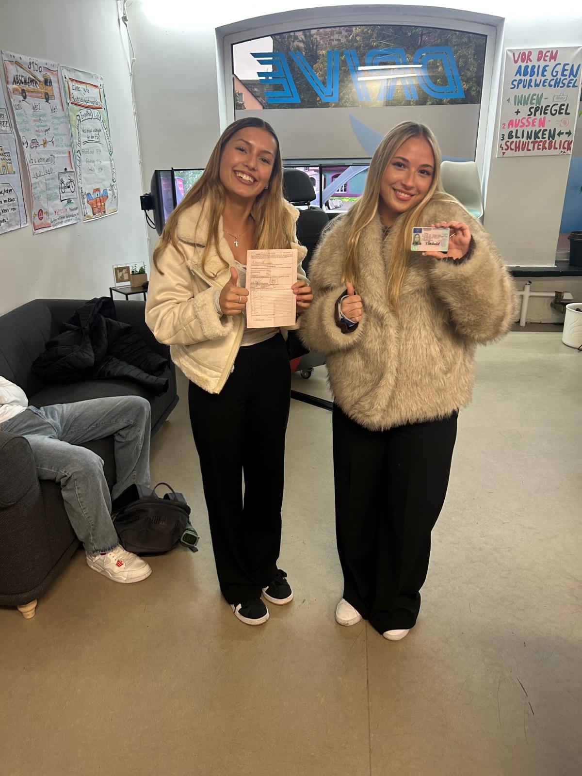 Erfolgreicher Fahrschüler